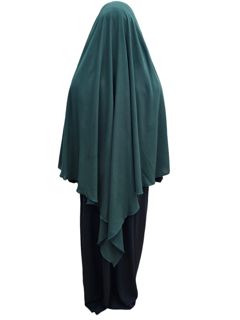 Diamond khimar Green