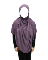 Jersey khimar purple