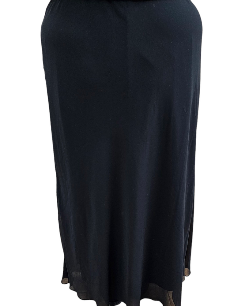 Chiffon lined skirt