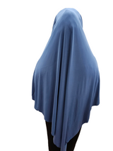 Jersey khimar denim blue