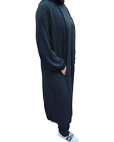 Salima Top Hoodie Set black