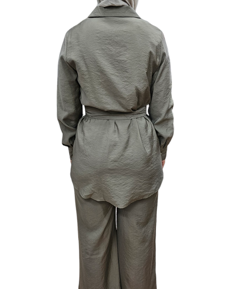 Jayda Top & Pants Set Nude