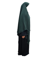 Diamond khimar Green