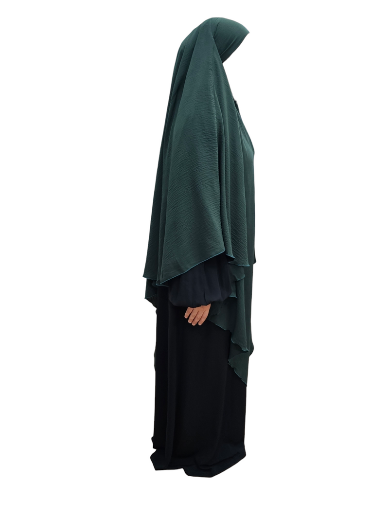 Diamond khimar Green