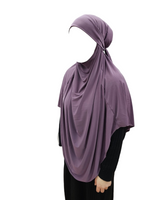 Jersey khimar purple