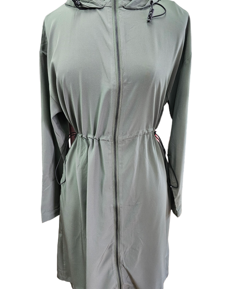 Jean sports jacket khaki green