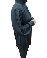 Balloon sleeve tunic Black