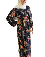 Bella floral maxi dress