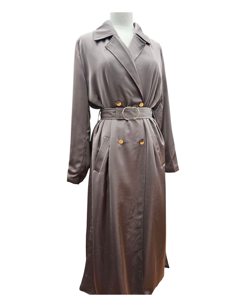 Selina satin lined coat