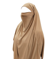 Jersey khimar camel brown