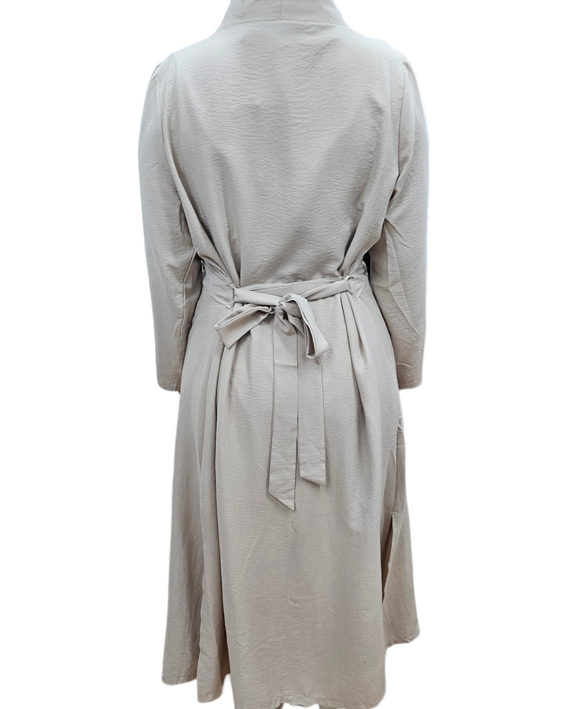Fay Top, Pants and Cape Set Beige