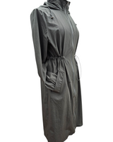 Rana lightweight jacket with hoodie khaki