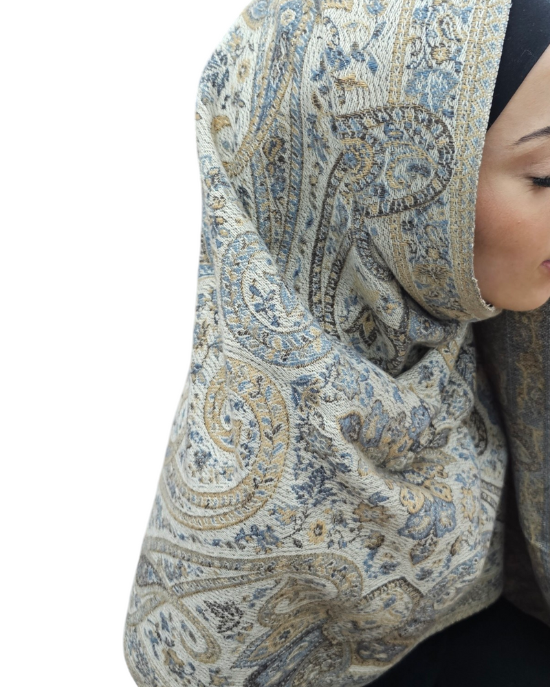 Ankara  pashmina look shawl