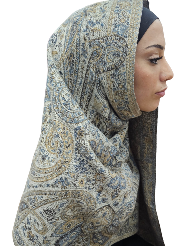 Ankara  pashmina look shawl
