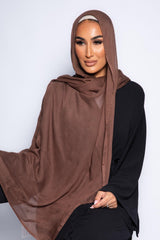 Espresso premium modal hijab