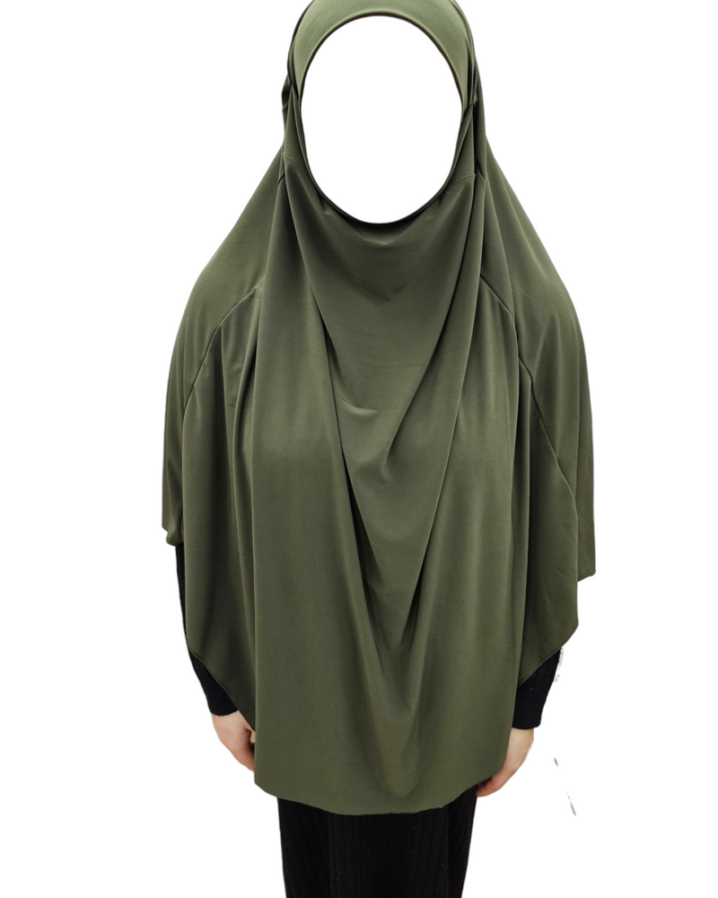 Jersey khimar olive green
