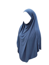 Jersey khimar denim blue