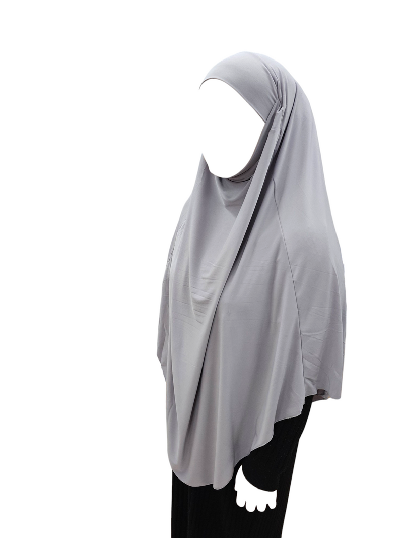 Jersey khimar light grey