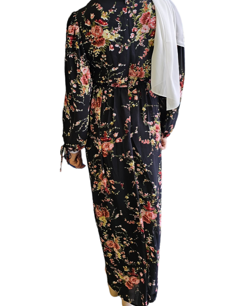Bella floral maxi dress