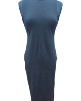 Sleeveless cotton body dress