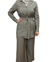Jayda Top & Pants Set Nude