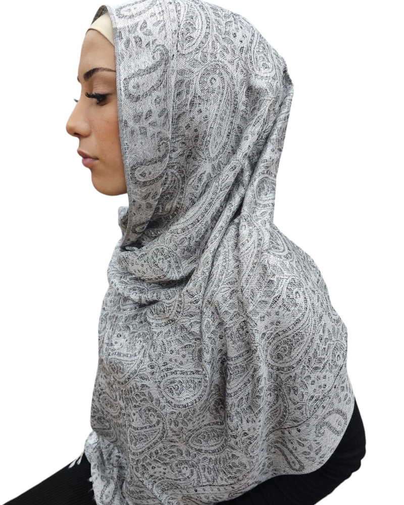 Licorice pashmina shawl hijab