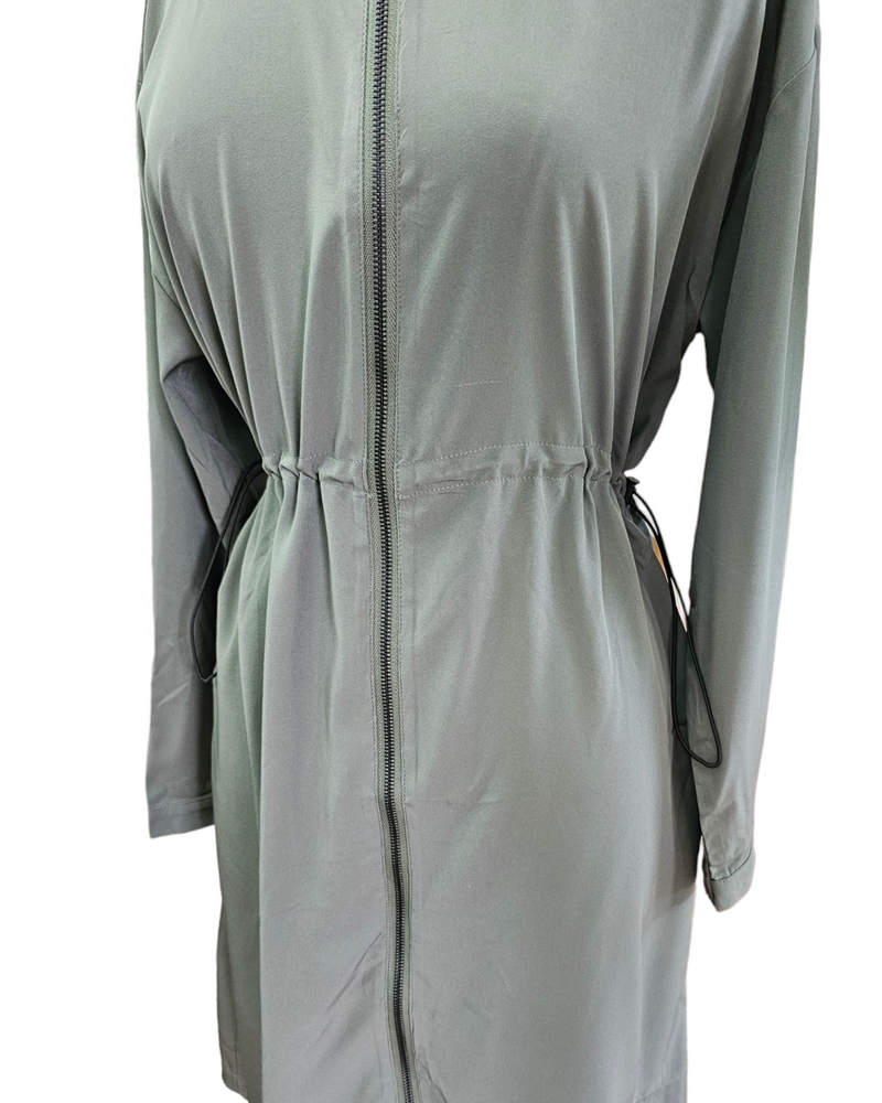 Jean sports jacket khaki green