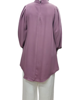 Balloon sleeve tunic Lilac