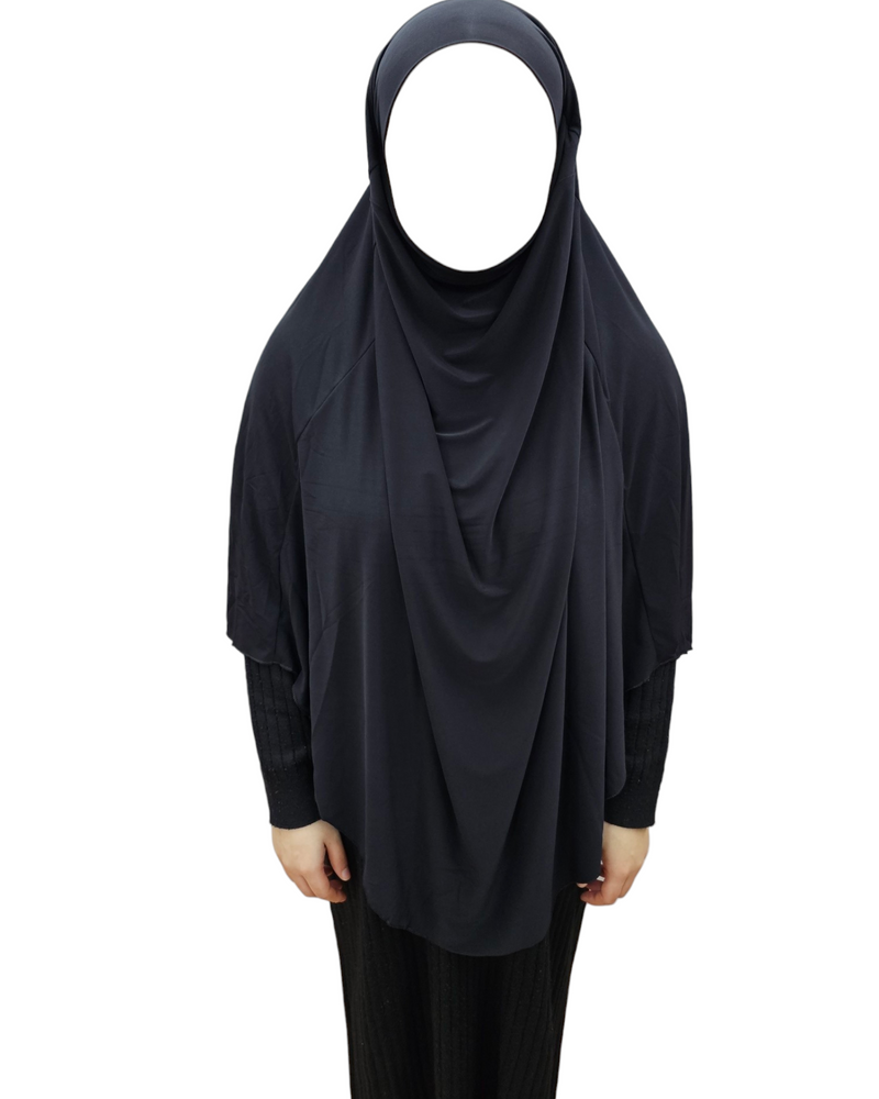 Jersey khimar black