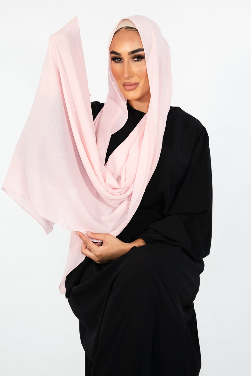 Sedef jazz shawl Baby pink