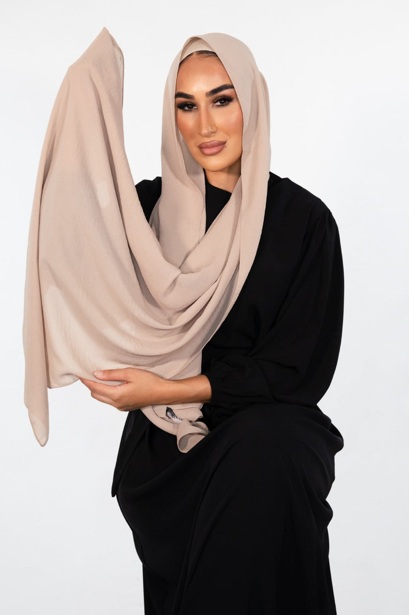 Sedef jazz shawl Dark beige