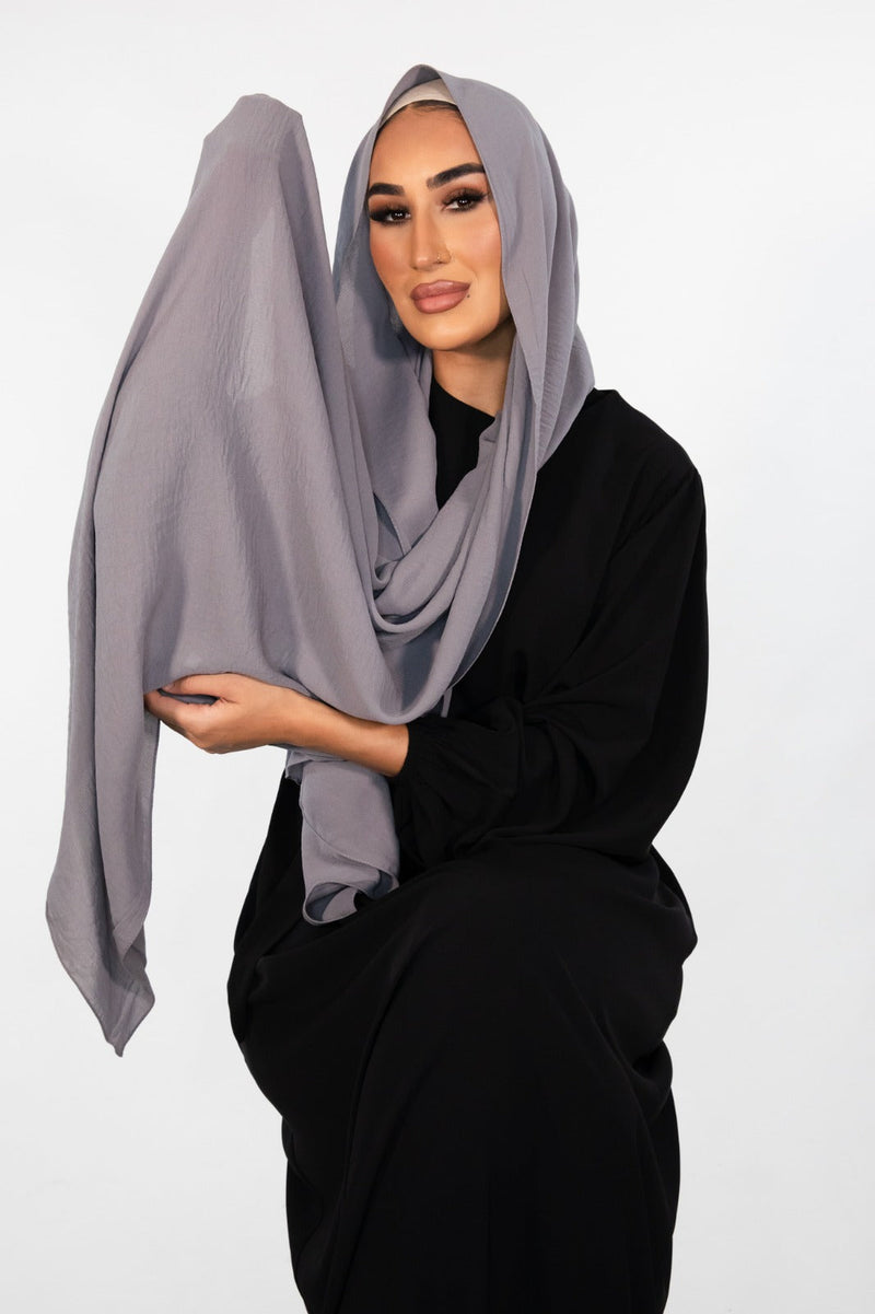 Sedef jazz shawl Grey