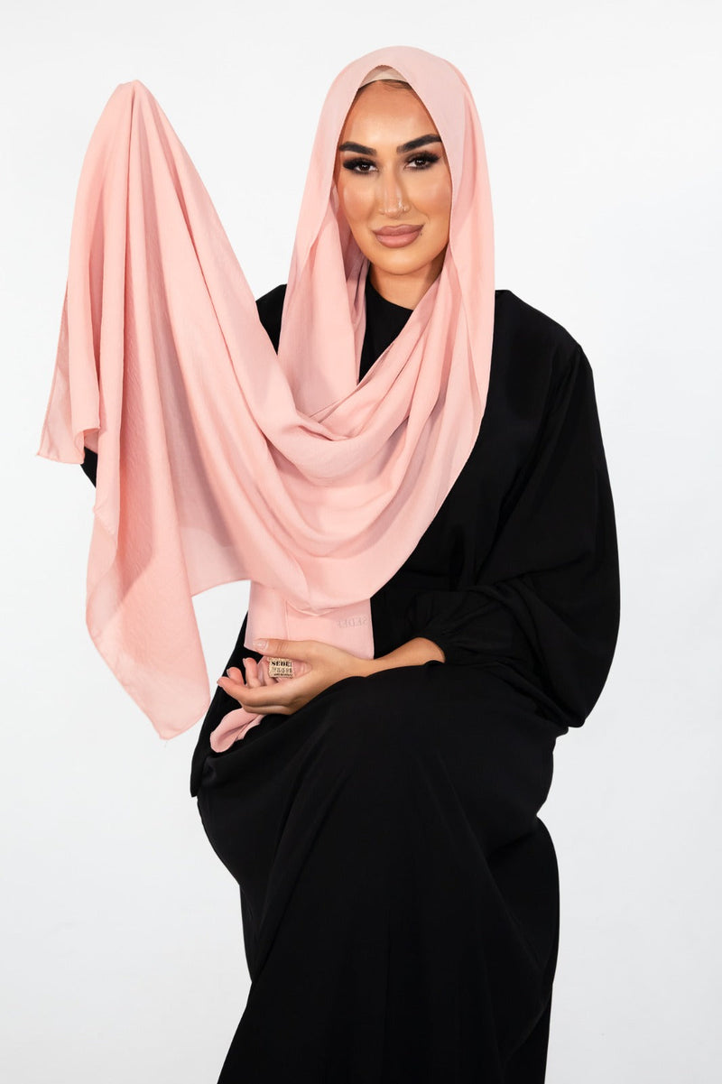 Sedef jazz shawl Dusty Rose