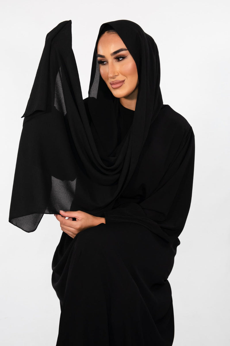 Sedef jazz shawl Black